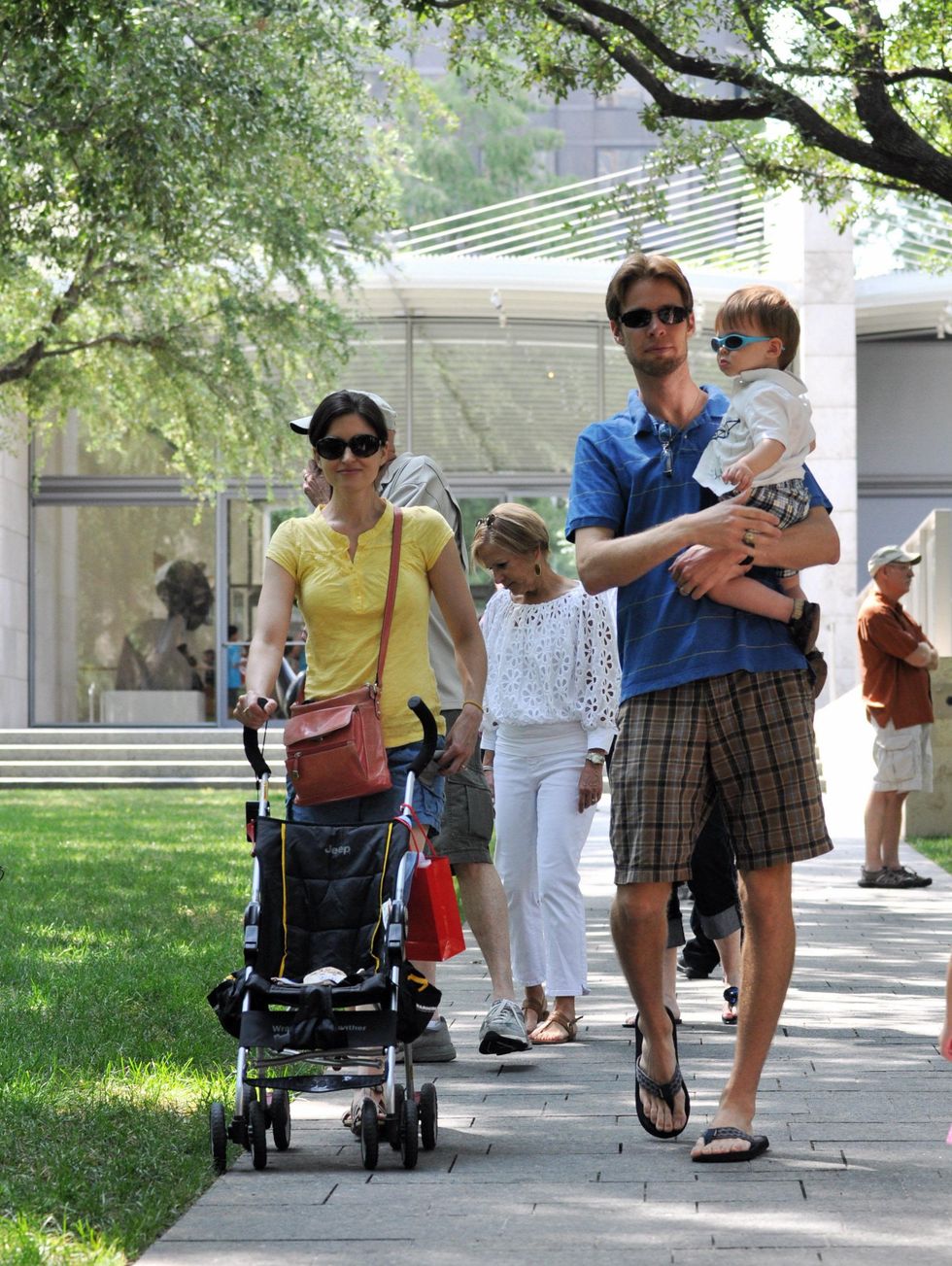 Family at Nasher Sculpture Center