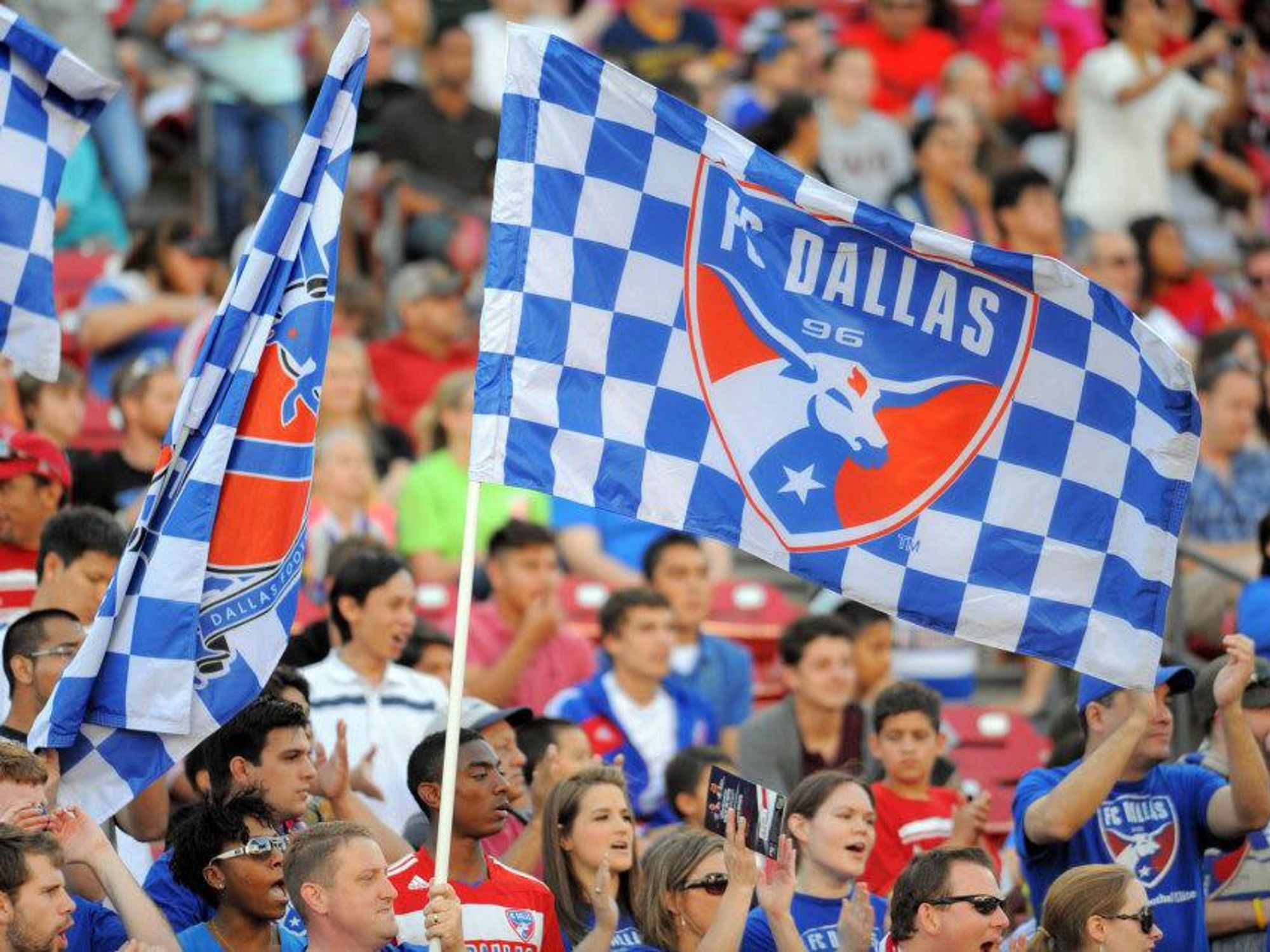 Fans at FC Dallas Stadium