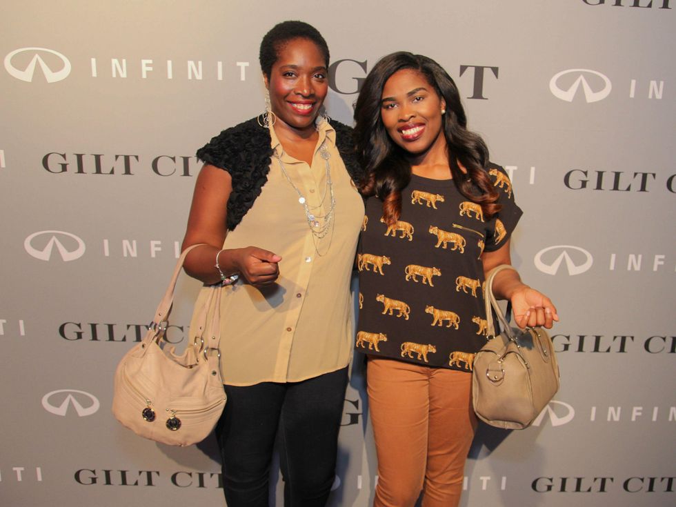Farah Fleurima, Christina Hyppolite, Gilt City Warehouse Sale