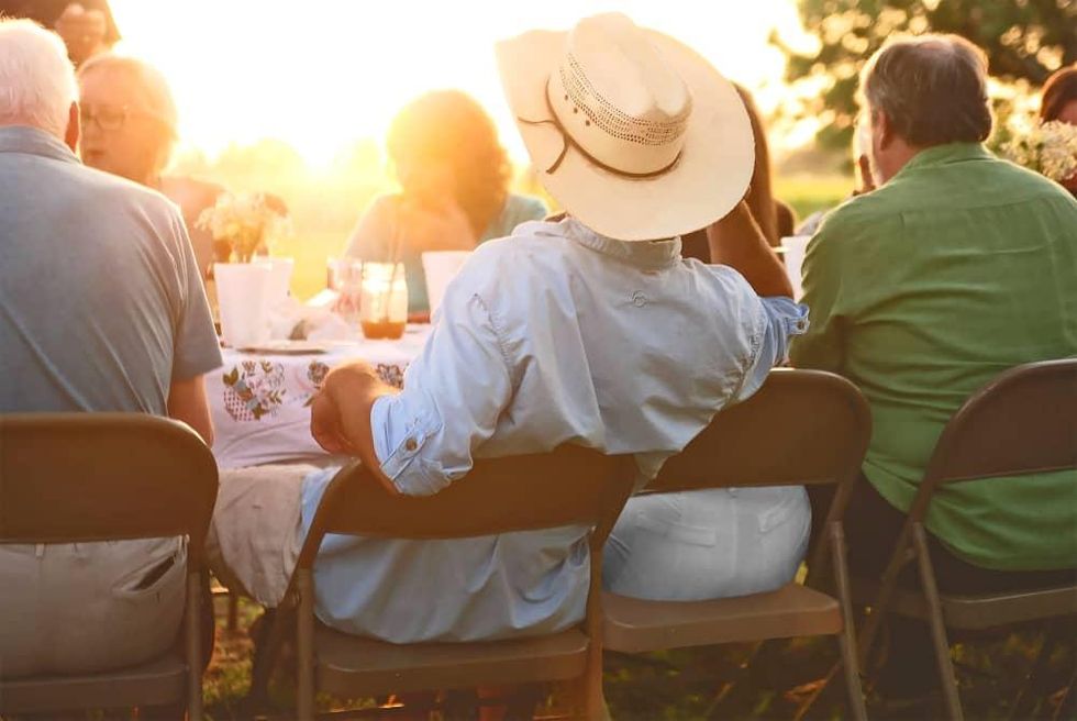 farm to table orchard dinner