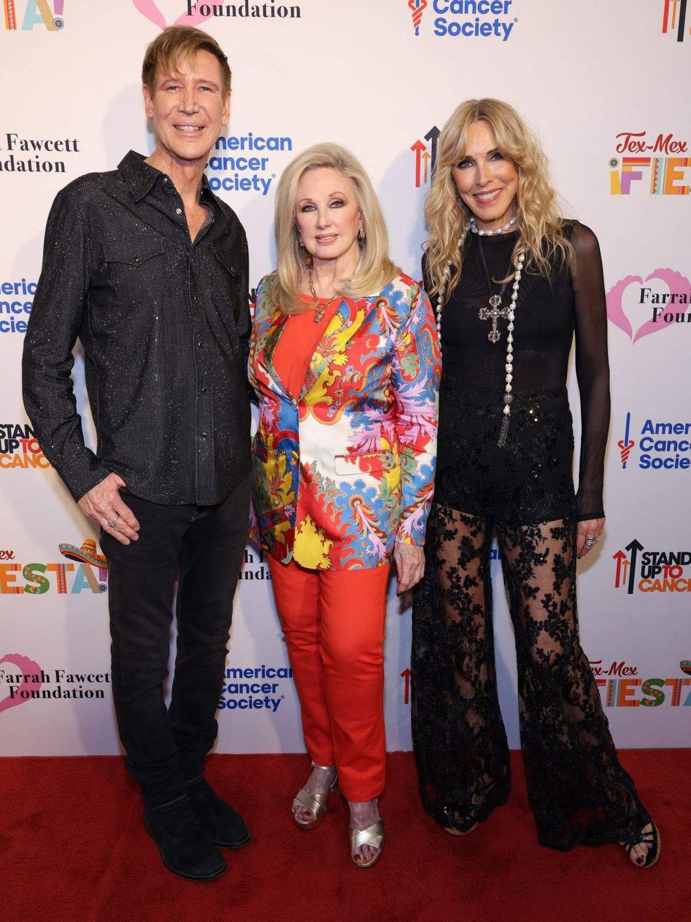 Farrah Fawcett Foundation Tex-Mex Fiesta 2024, \u200bDr. Jonathan Piro, Morgan Fairchild, Alana Stewart