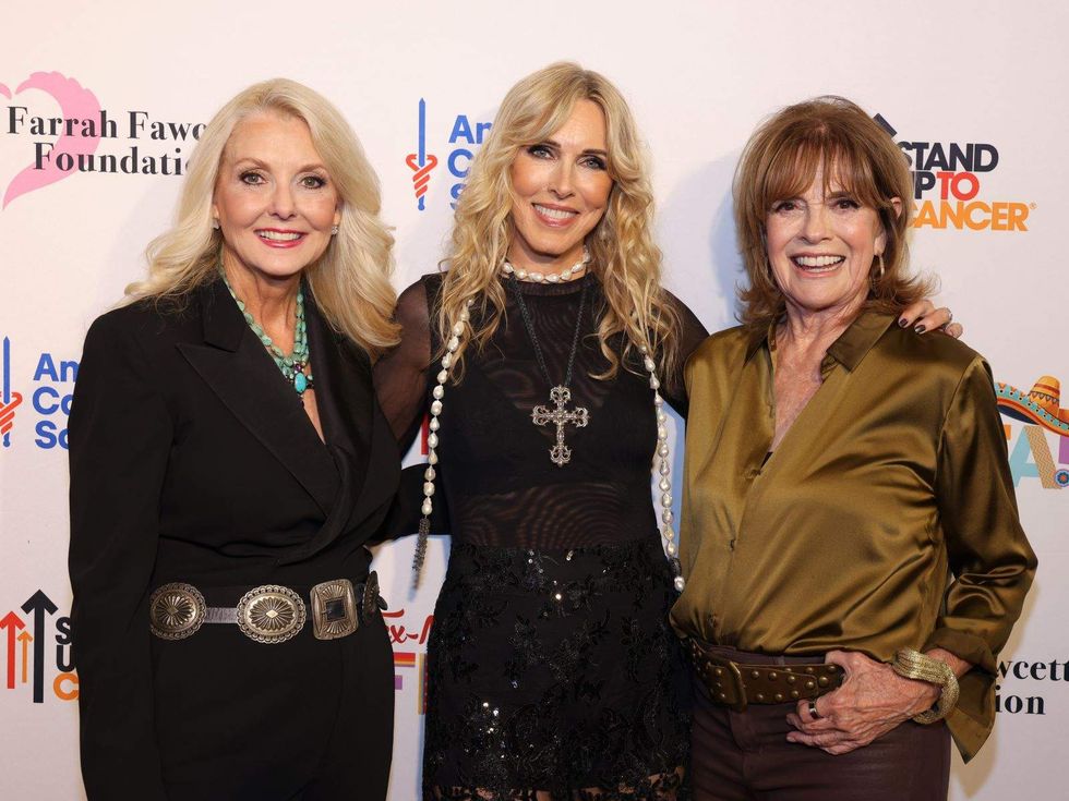 Farrah Fawcett Foundation Tex-Mex Fiesta 2024, \u200bLibby Hunt, Alana Stewart, Linda Gray
