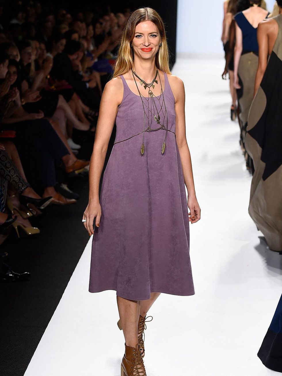 Fashion Week spring 2015 designer Amanda Valentine Project Runway