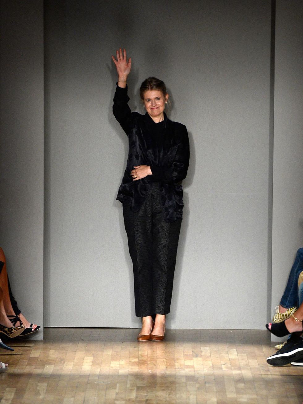 Fashion Week spring 2015 designer Jenny Packham