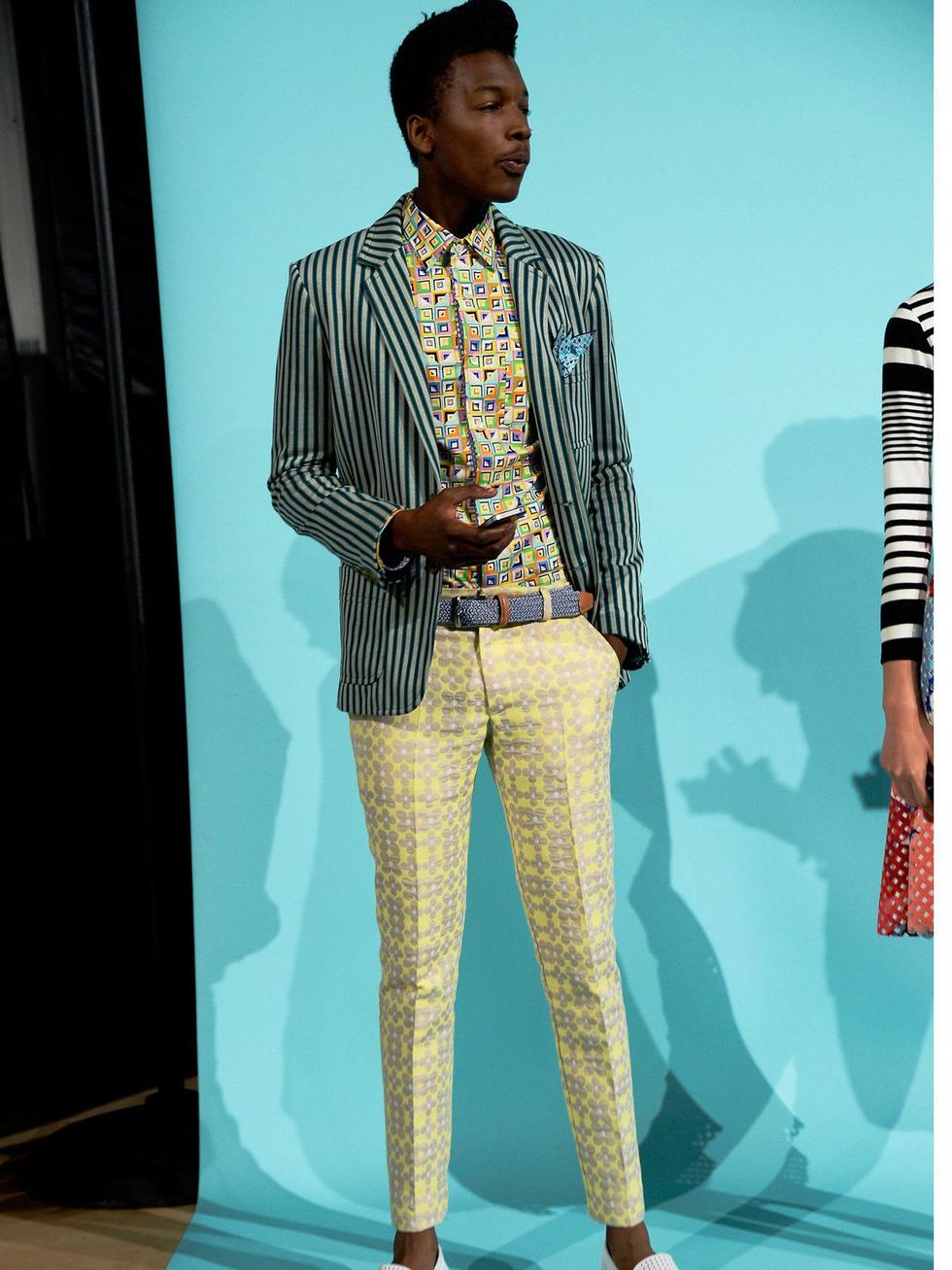 Fashion Week spring 2015 Trina Turk men's separates look
