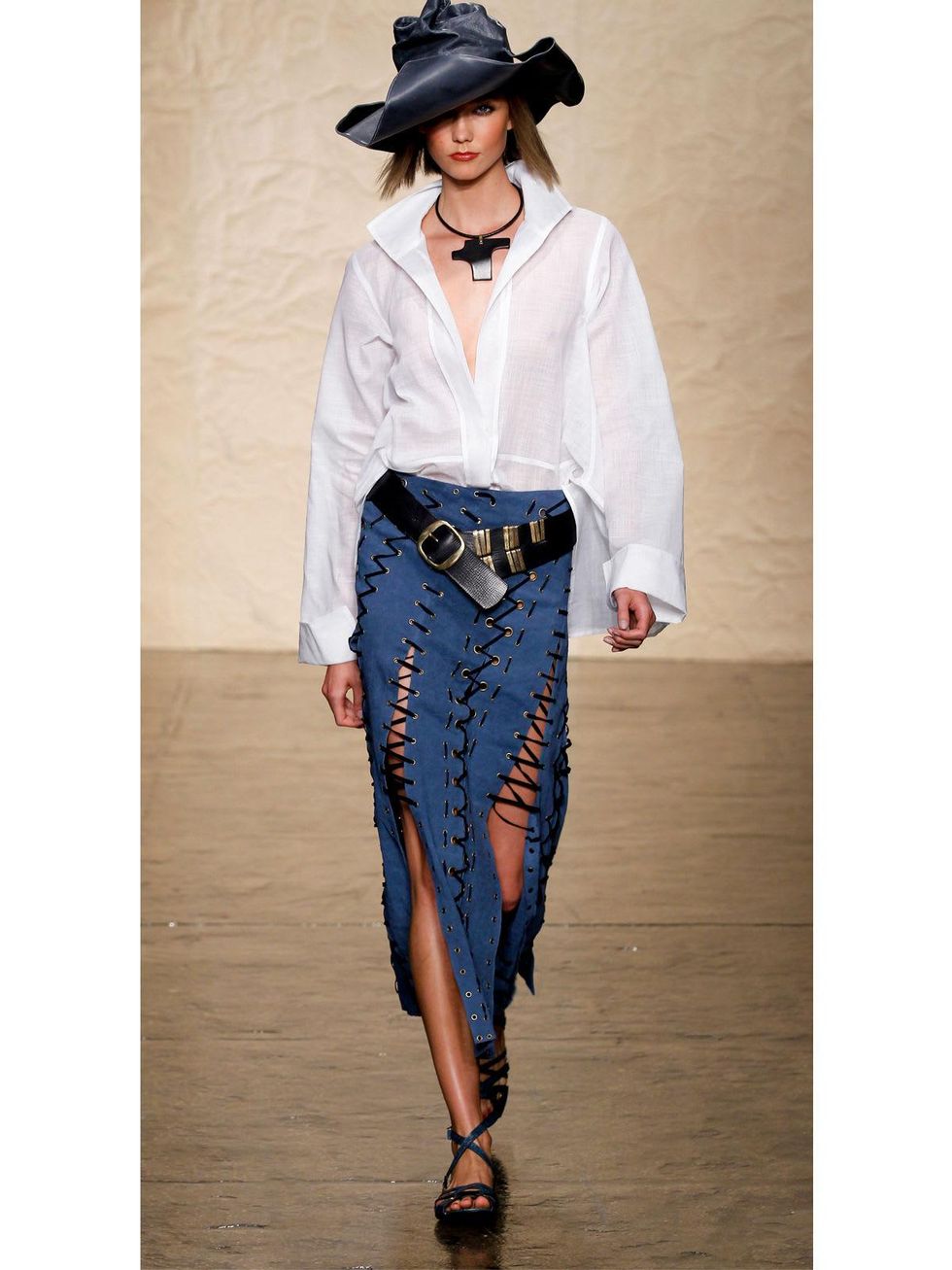 Fashion Week spring summer 2013 Donna Karan Look 7