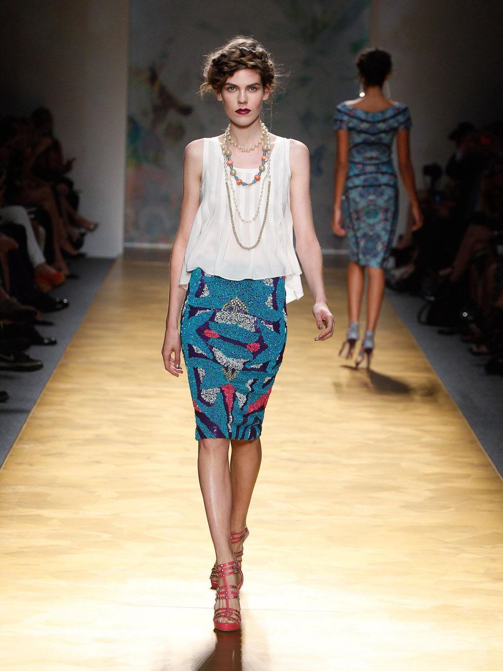 Fashion Week spring summer 2013 Nicole Miller Look 11