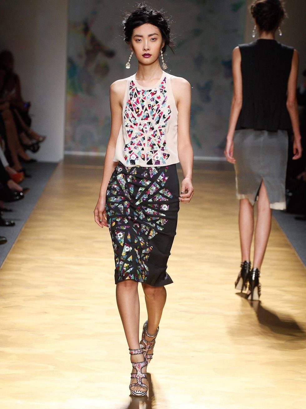 Fashion Week spring summer 2013 Nicole Miller Look 16