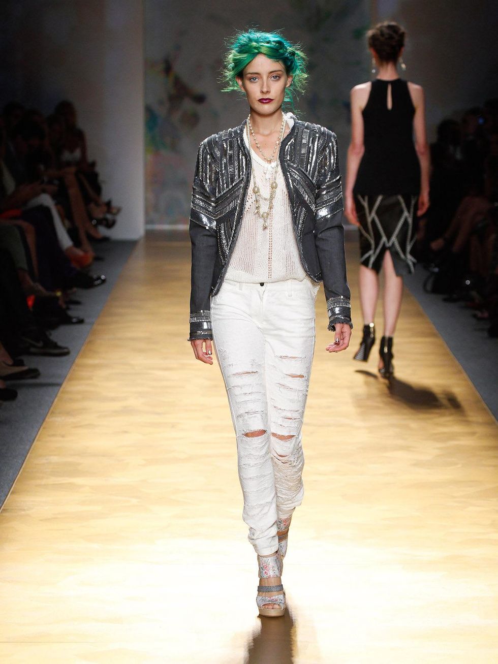 Fashion Week spring summer 2013 Nicole Miller Look 22