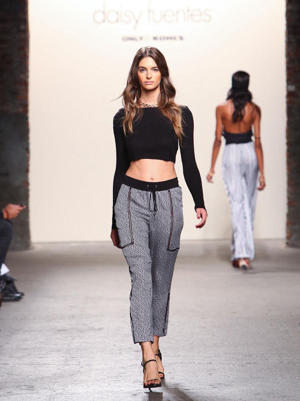 Fashion Week spring summer 2014 Daisy Fuentes Look 10