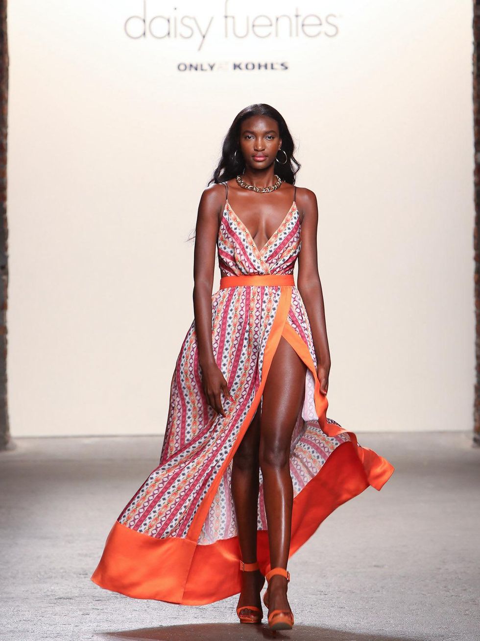 Fashion Week spring summer 2014 Daisy Fuentes Look 2