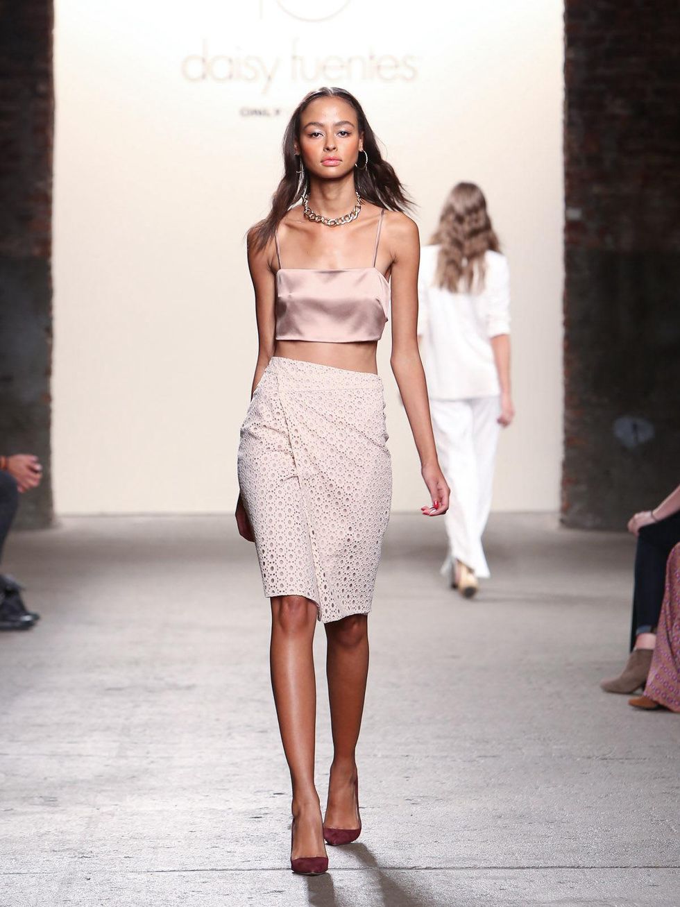 Fashion Week spring summer 2014 Daisy Fuentes Look 20