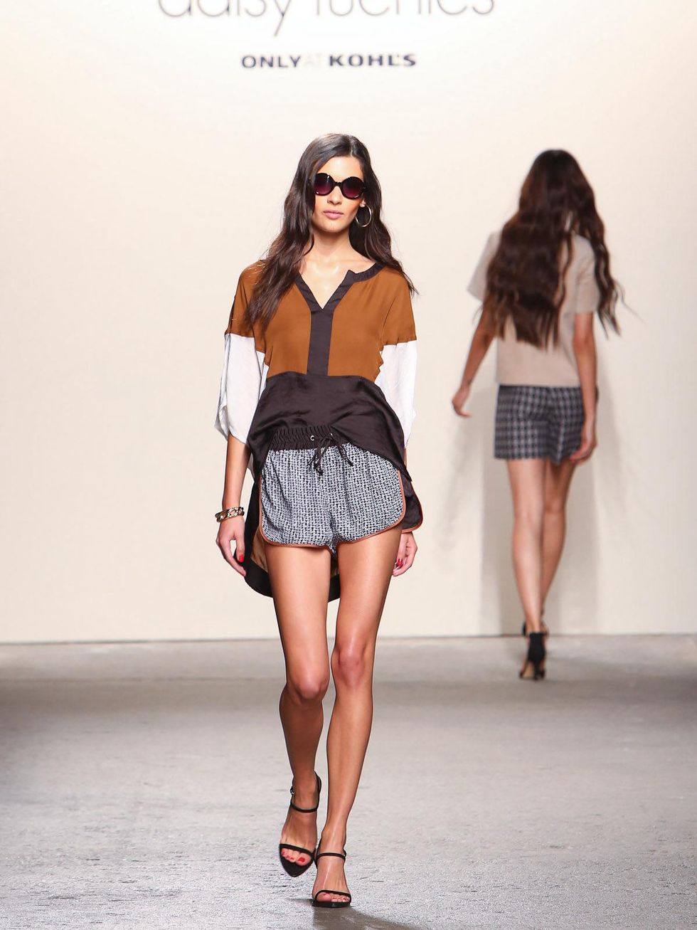 Fashion Week spring summer 2014 Daisy Fuentes Look 9