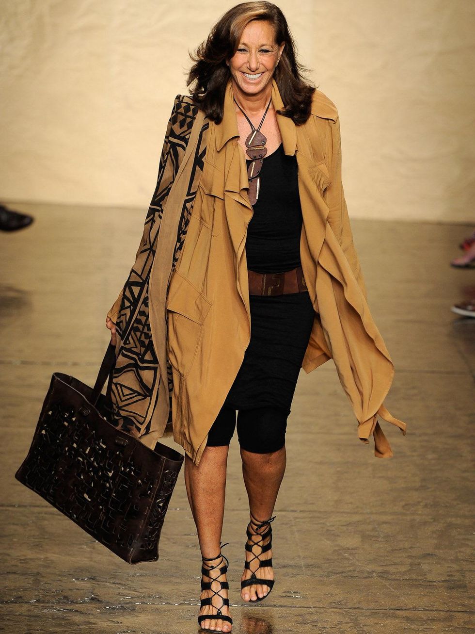 Fashion Week spring summer 2014 designer Donna Karan