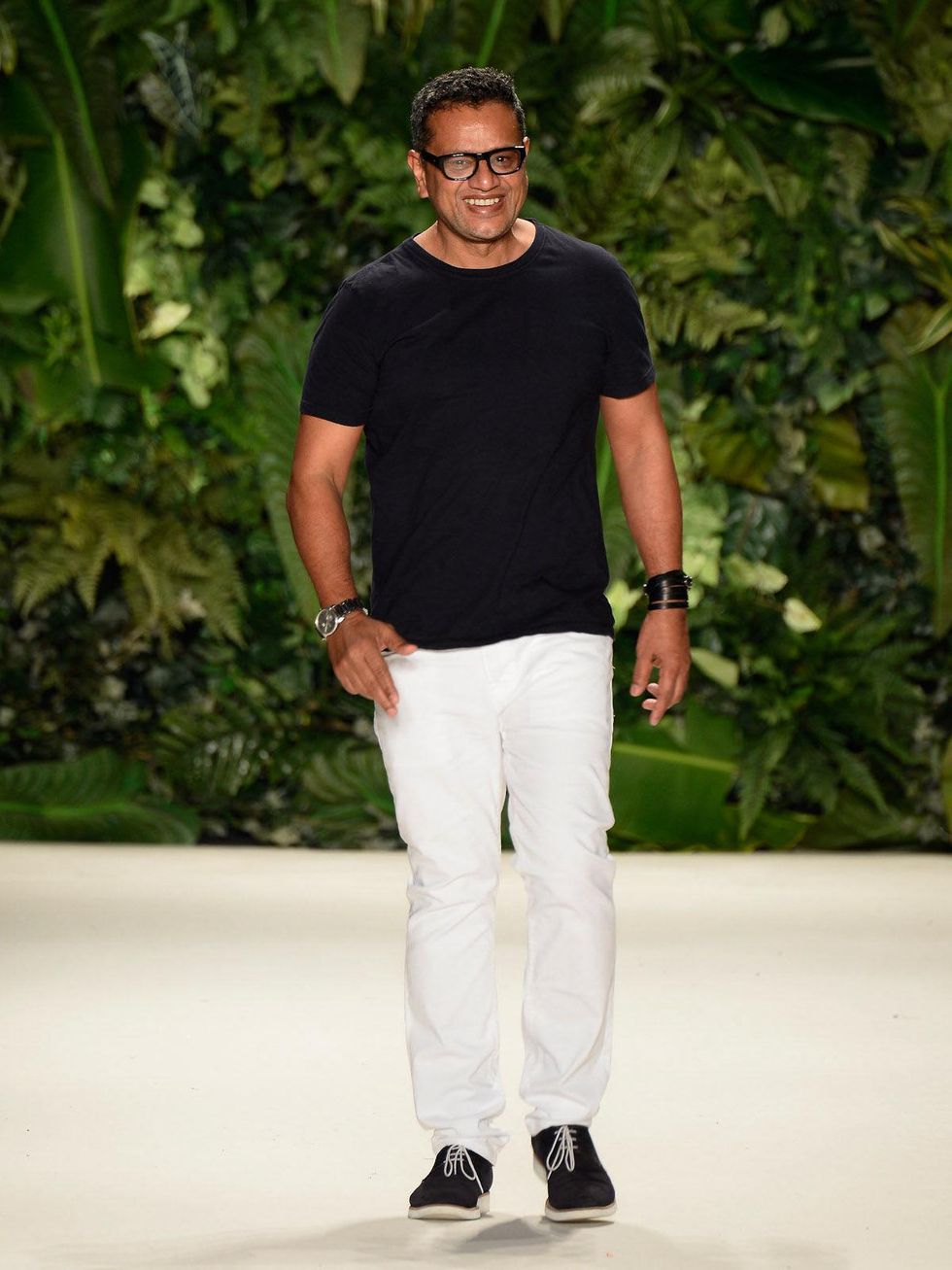 Fashion Week spring summer 2014 designer Naeem Khan