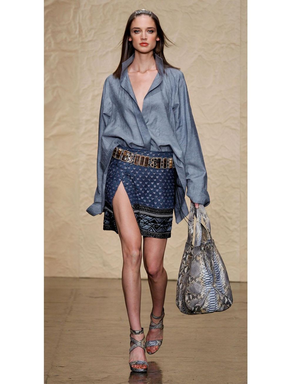 Fashion Week spring summer 2014 Donna Karan Look 12