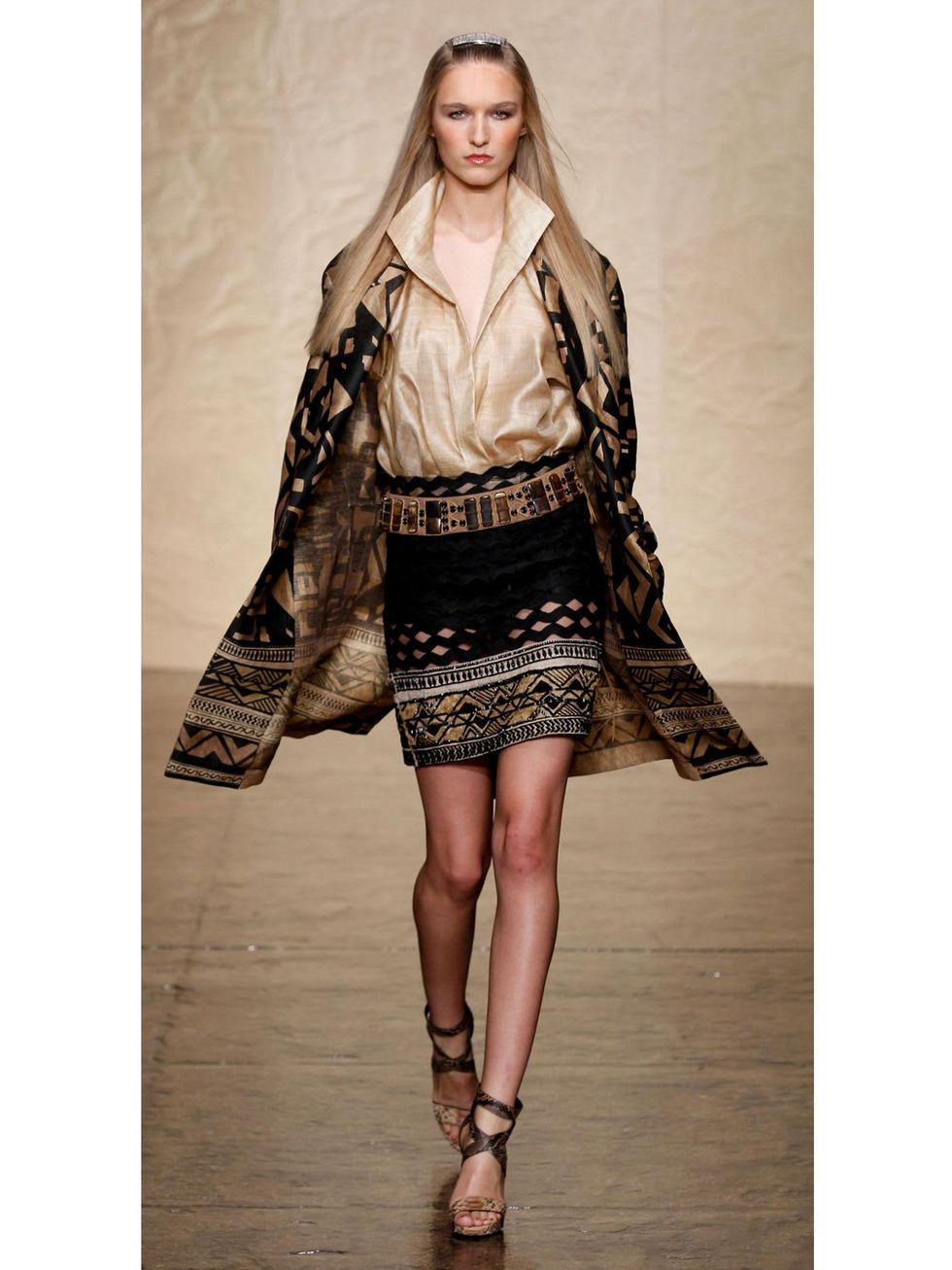 Fashion Week spring summer 2014 Donna Karan Look 14