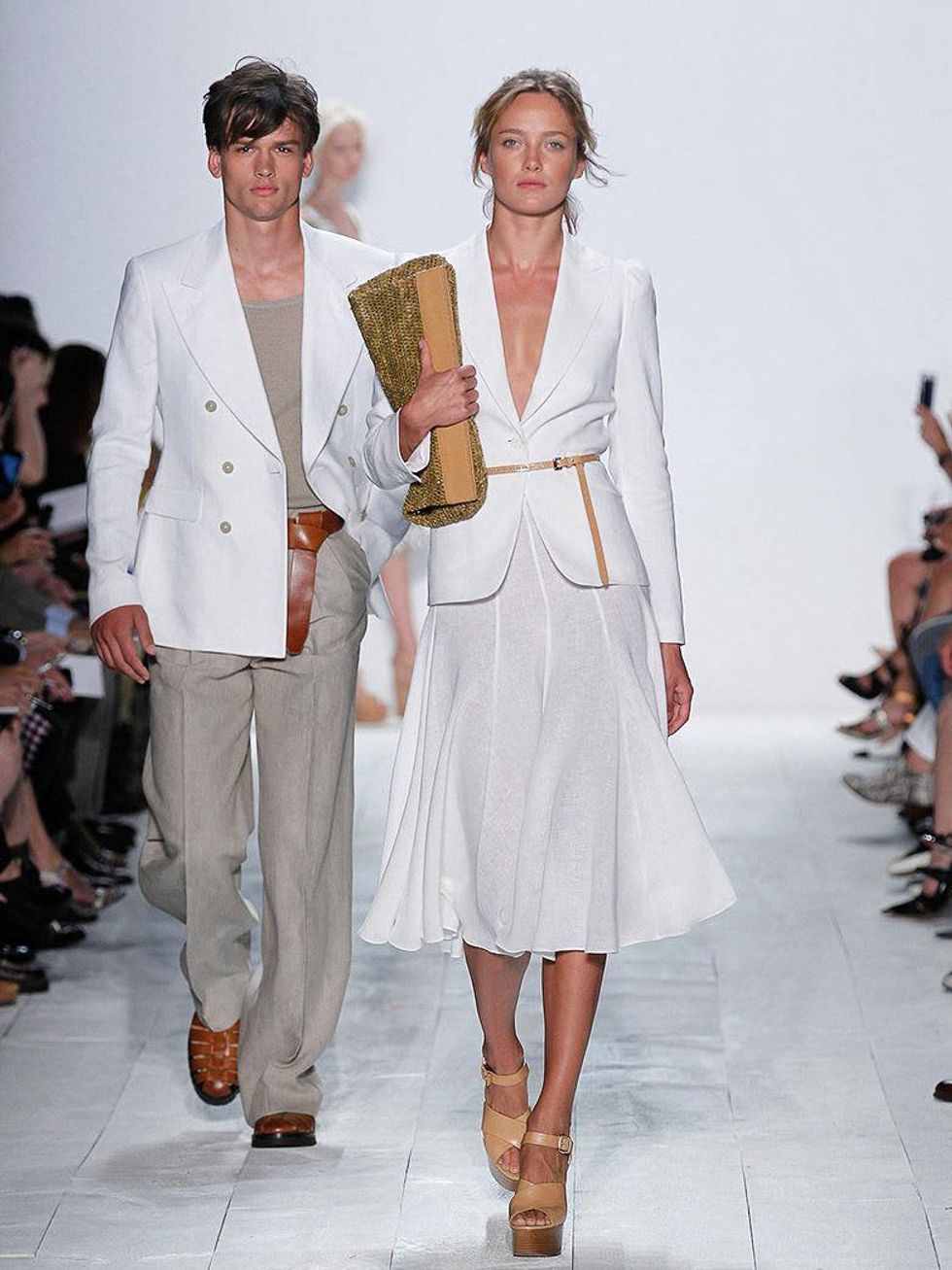 Fashion Week spring summer 2014 Michael Kors Look 1,2