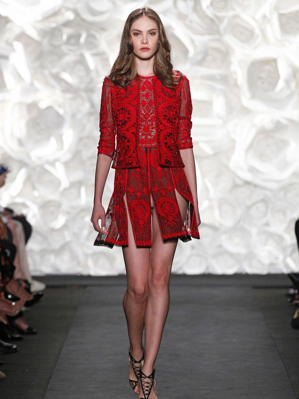 Fashion Week spring summer 2015 Naeem Khan October 2014 LOOK 32