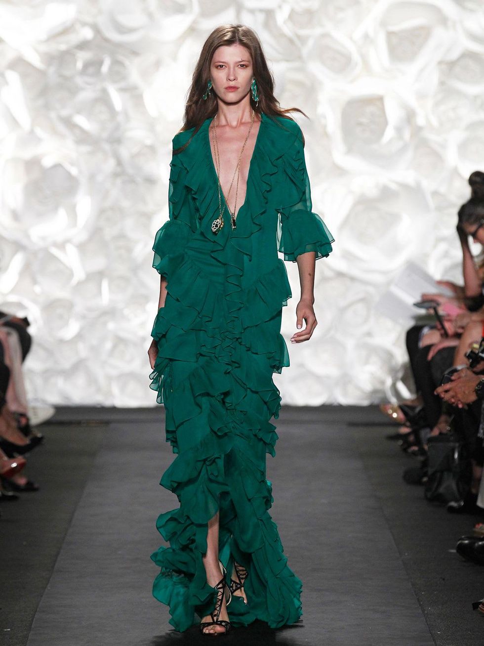 Fashion Week spring summer 2015 Naeem Khan October 2014 LOOK 45