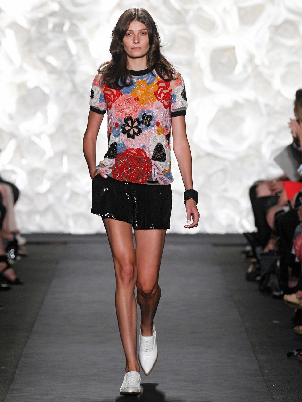 Fashion Week spring summer 2015 Naeem Khan October 2014 LOOK 5