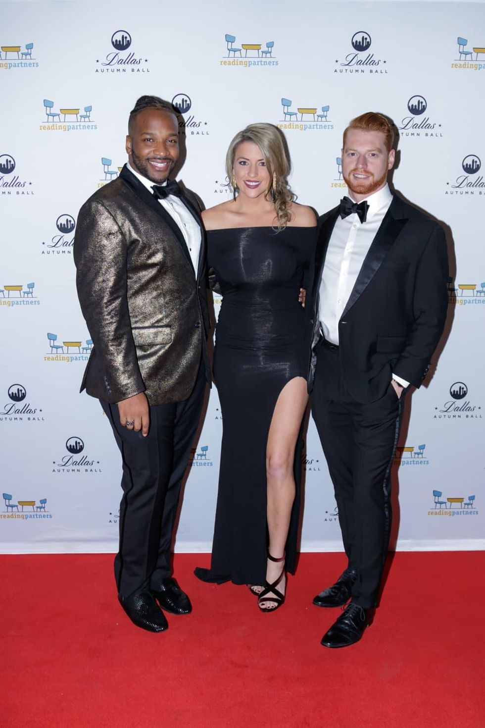 Fathay Smith, Ashley Powell, Lance Lenzen, Autumn Ball 2017