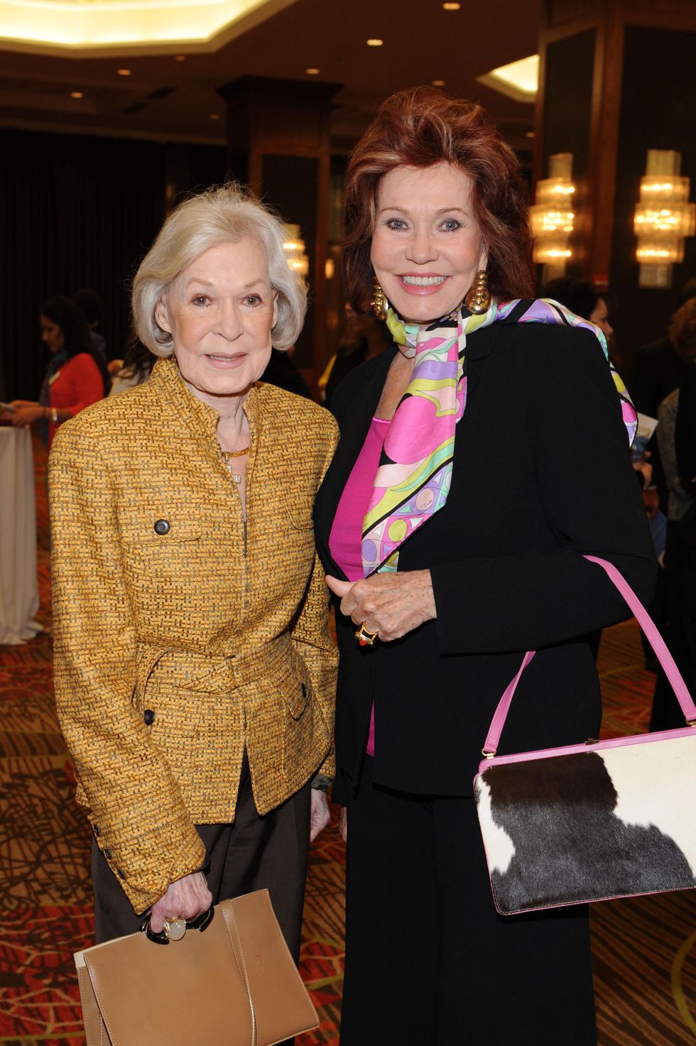 Faye Briggs and Ginny Bond at Appetite for Advocacy luncheon