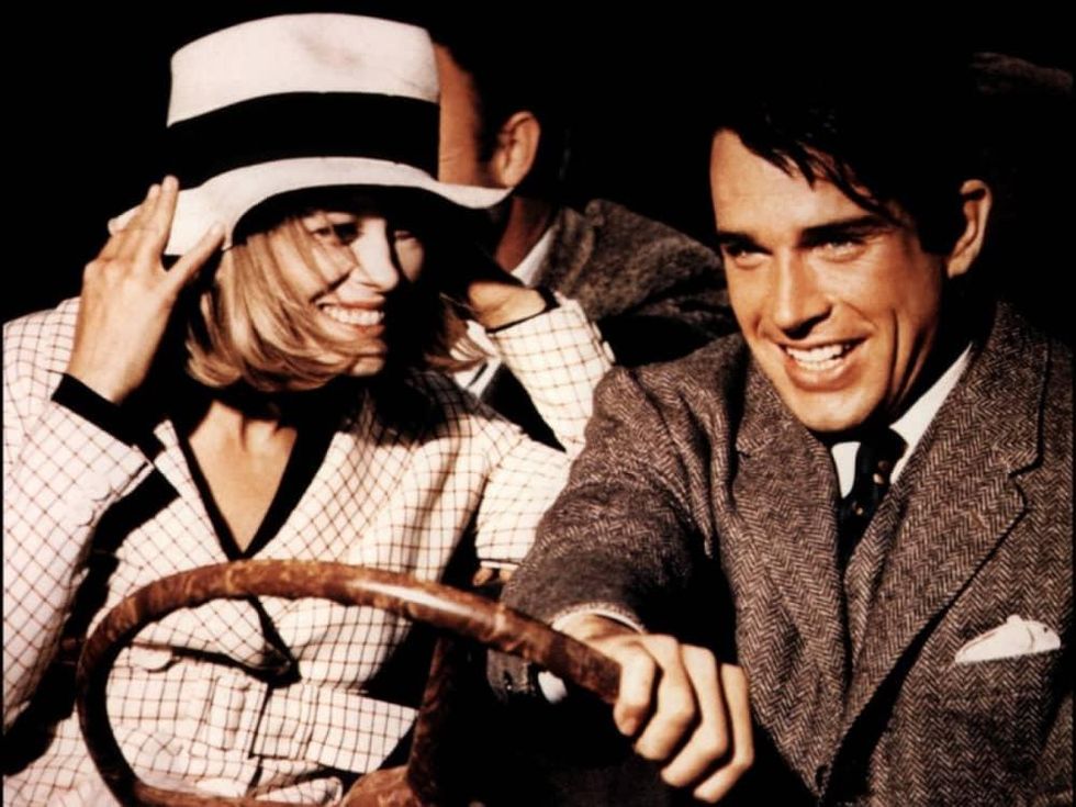 Faye Dunaway and Warren Beatty in Arthur Penn's Bonnie and Clyde