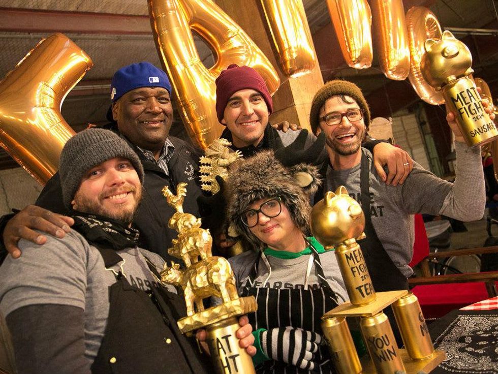 Fearsome Forcemeat winners at Meat Fight 2014