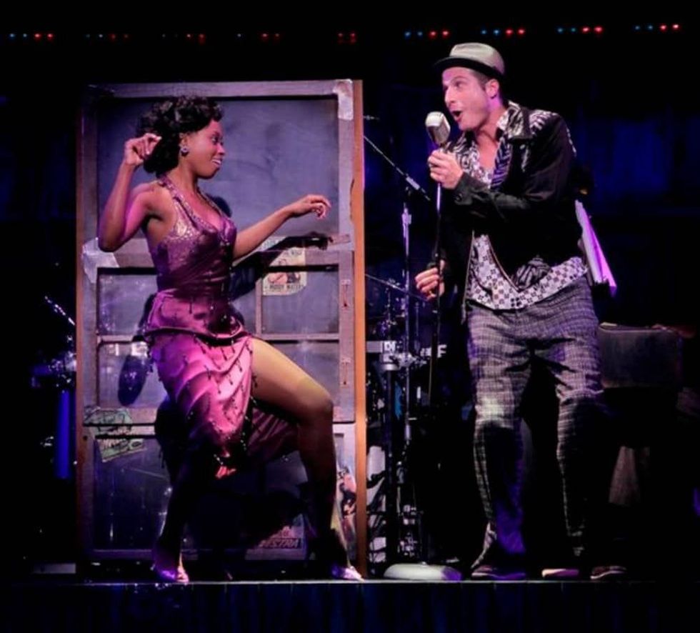 Felicia Boswell and Bryan Fenkhart star in the national tour of "Memphis."