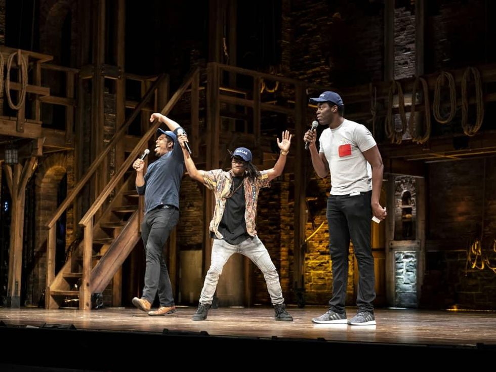 Fergie L. Phillippe, Elijah Malcomb, and Kyle Scatliffe at EduHam