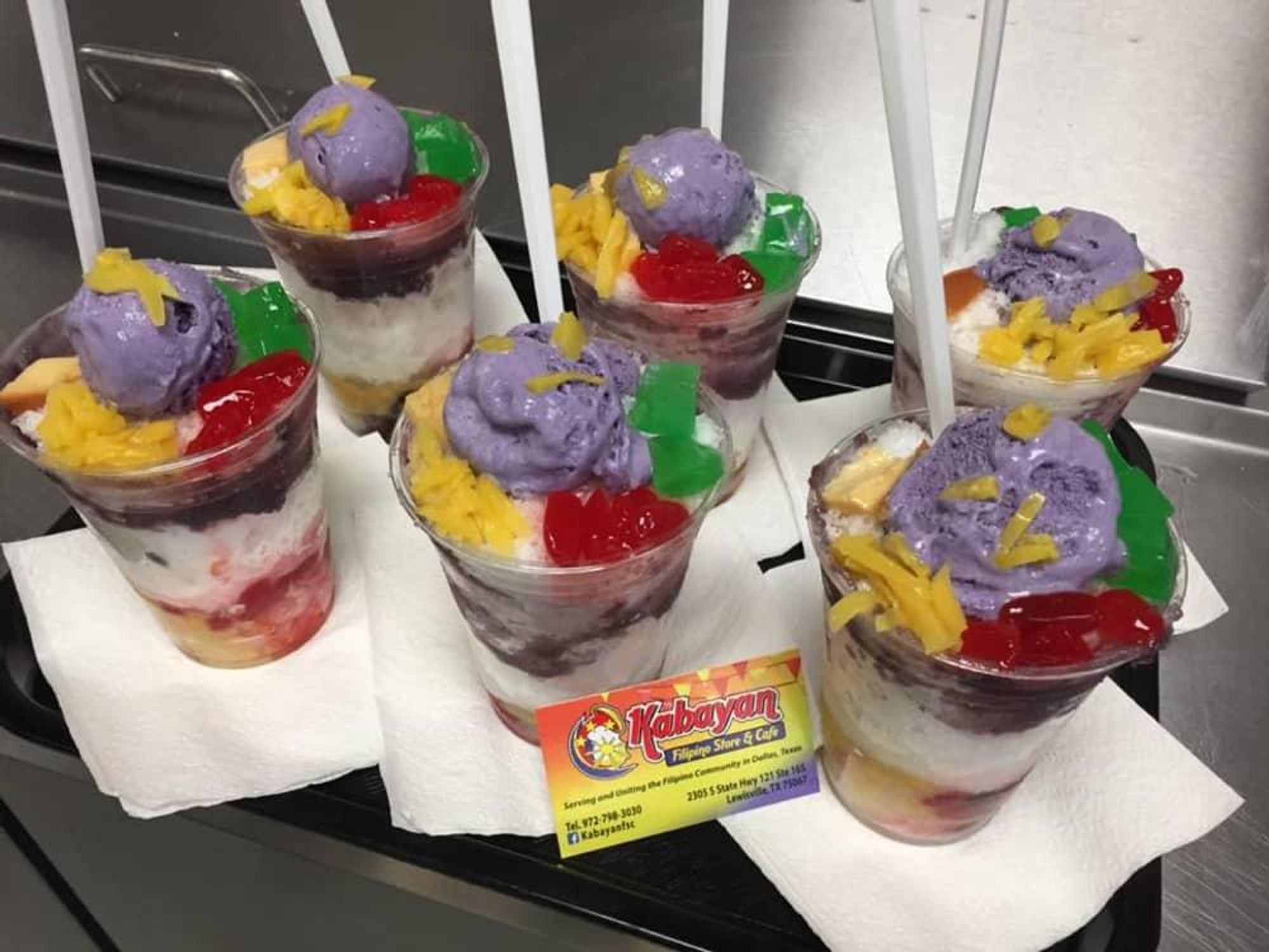 Filipino halo halo