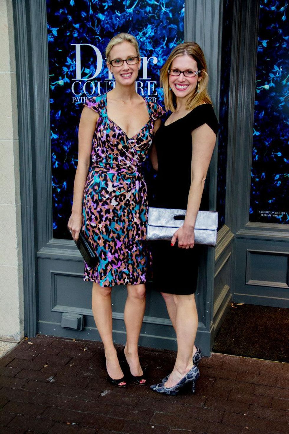 Finley Harbaugh, Whitney Sprague at Dior Exhibition