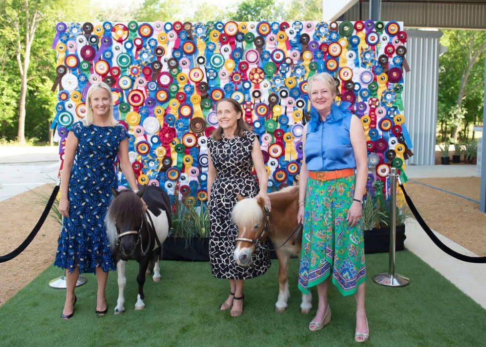 Finley Konrade, Elsa Norwood and Carol Huckin