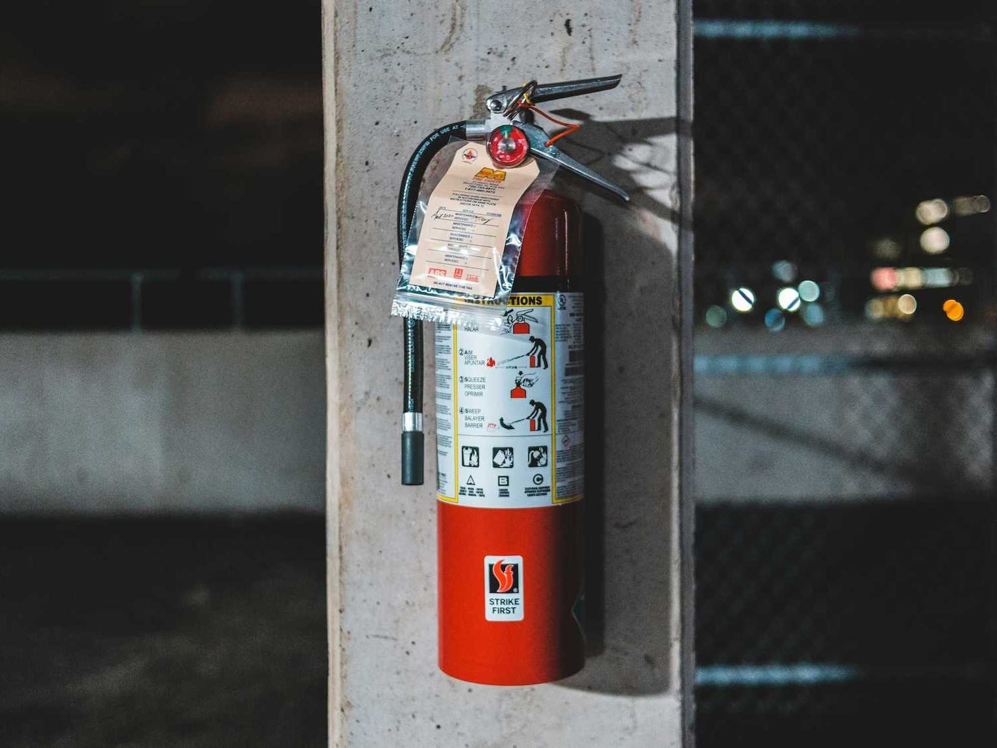 Fire extinguisher, emergency supplies tax free weekend Texas