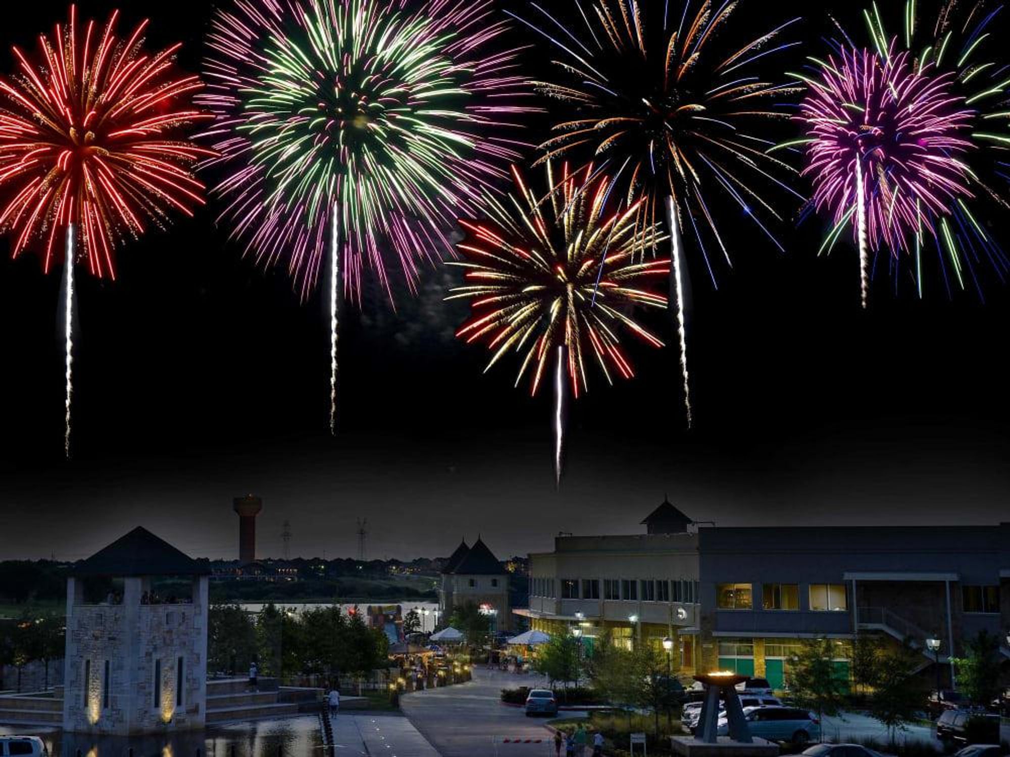 Fireworks at Castle Hills 4th of July Freedom Festival