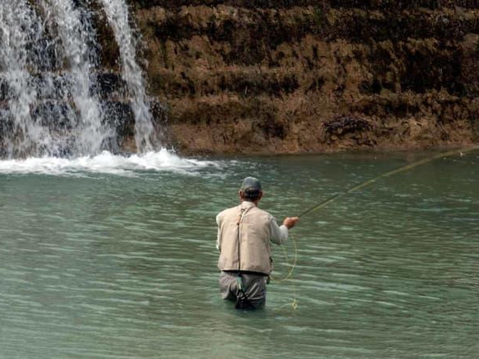 Fishing on the Blanco River State Park