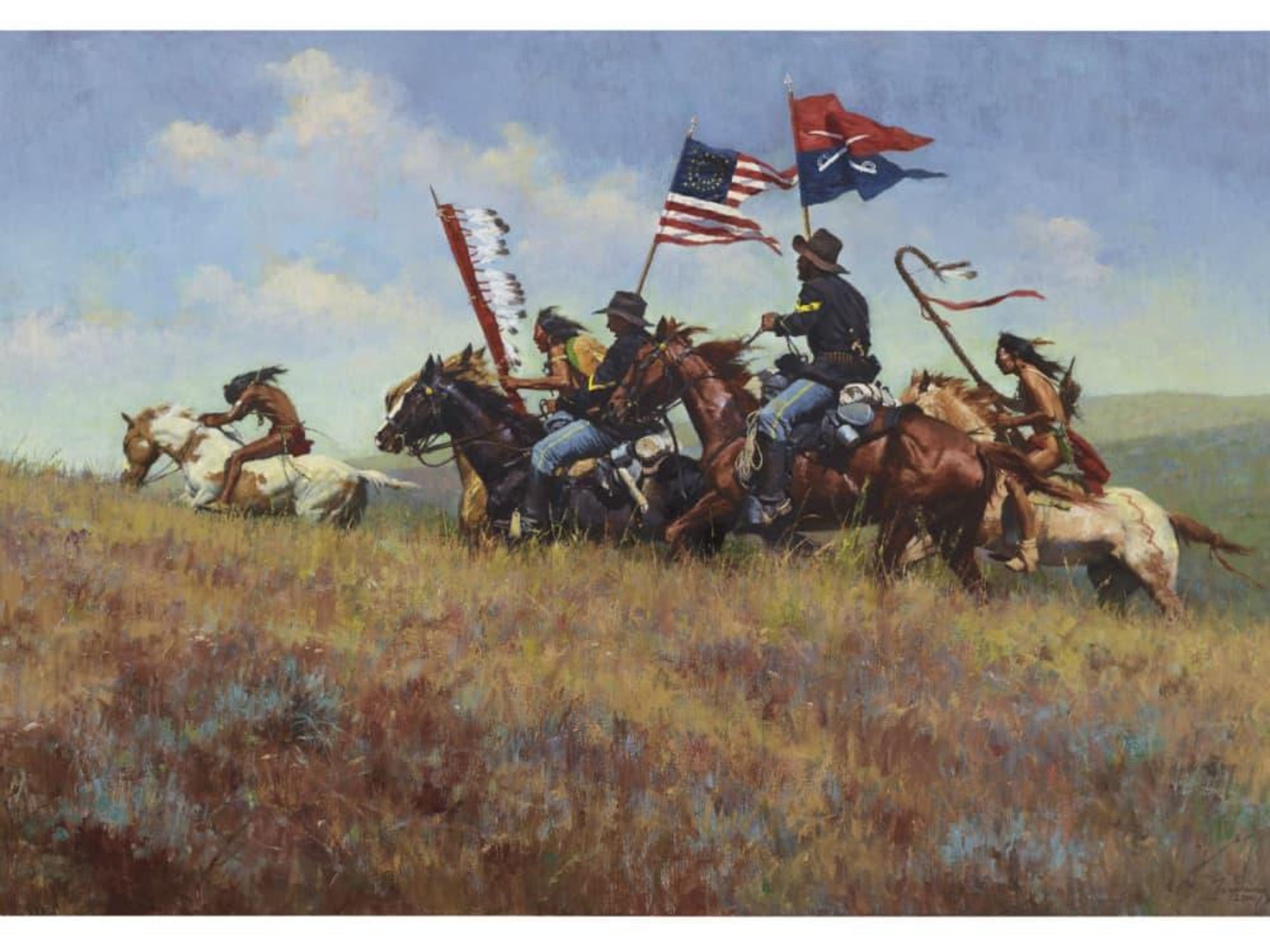 Flags on the Frontier Terpning Boone Pickens