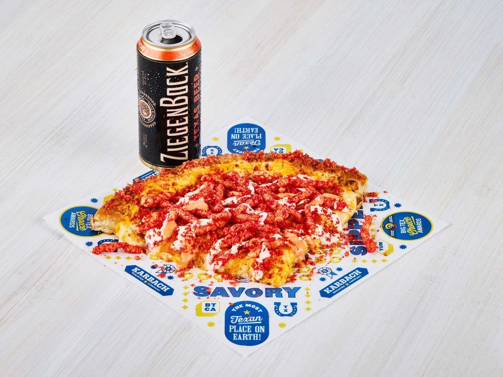 Flamin Crunch Pizza from State Fair of Texas' 2026 Big Tex Choice Awards finalists