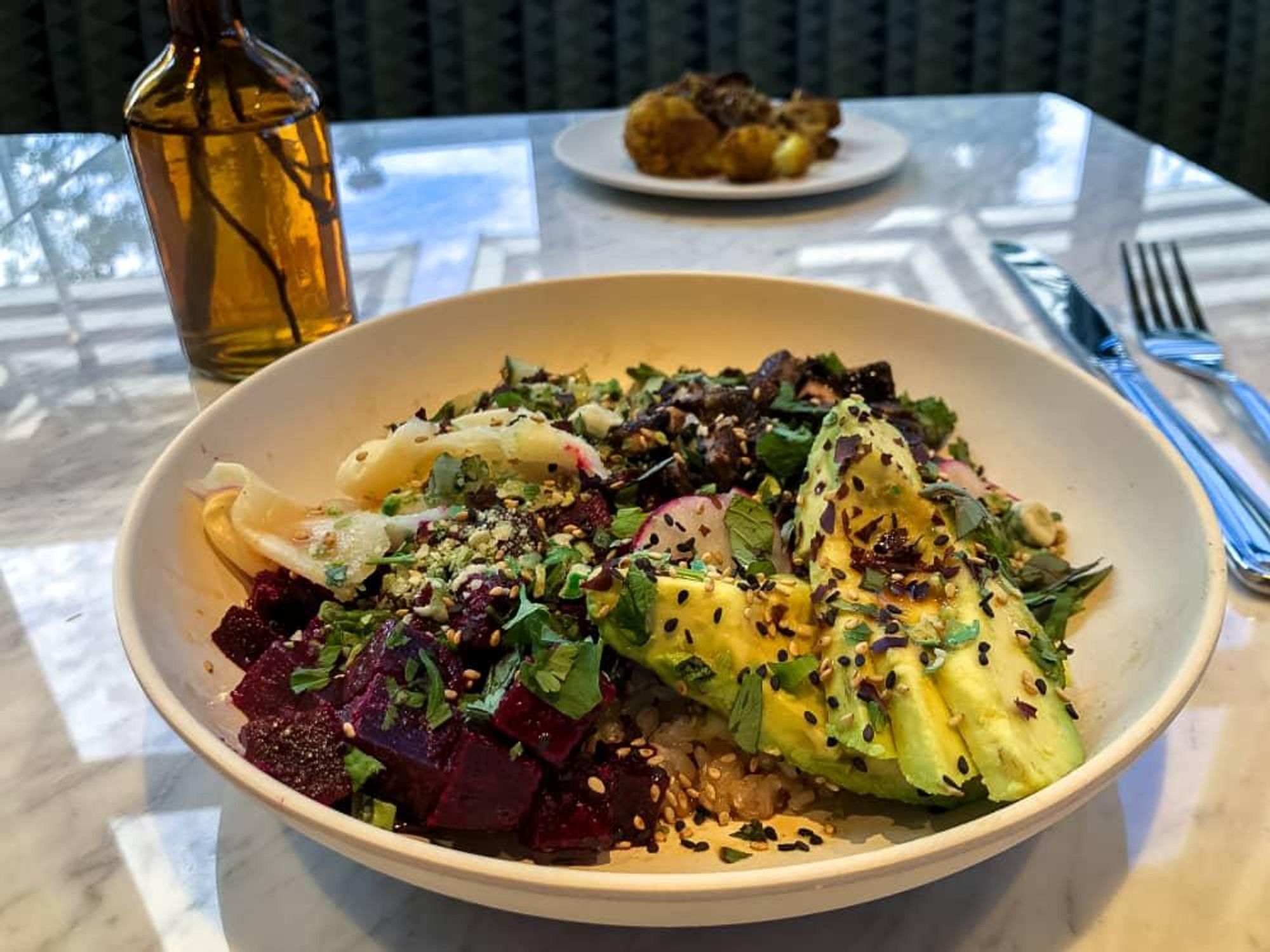 Flower Child vegan poke