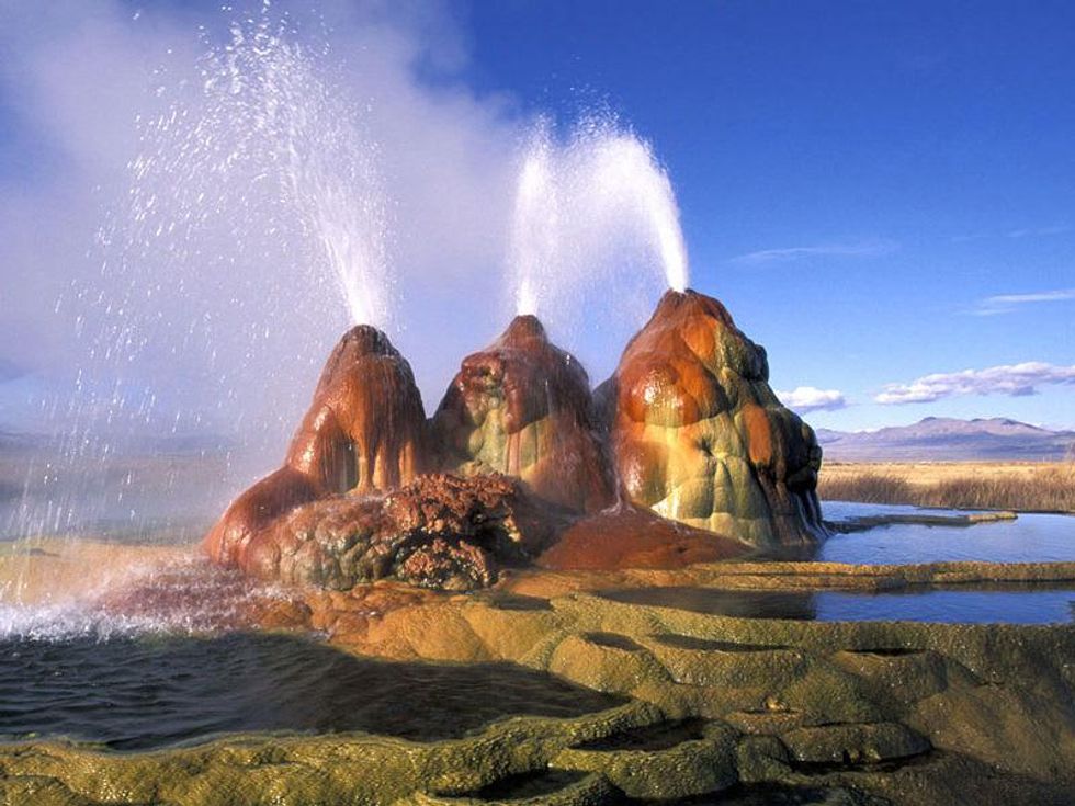 Fly Geyser Nevada
