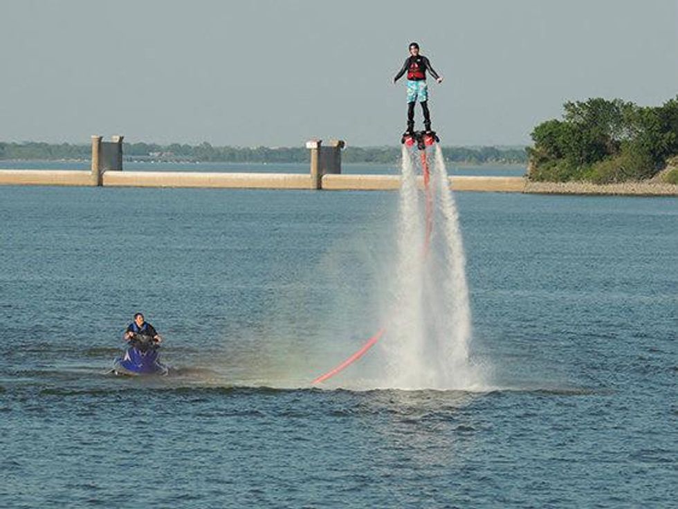 FlyBoard Nation on Lake Lewisville