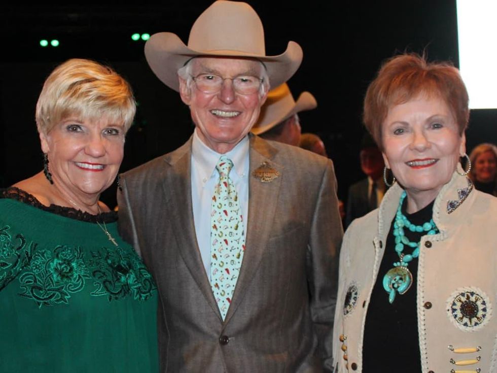 Fort Worth Stock Show Grand Entry Gala Mayor Betsy Price, Ed Bass, Congresswoman Kay Granger