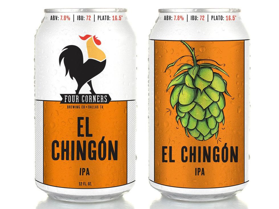 Four Corners Brewing El Chingon cans