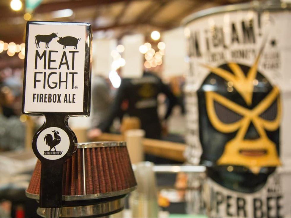 Four Corners tap at Meat Fight 2015