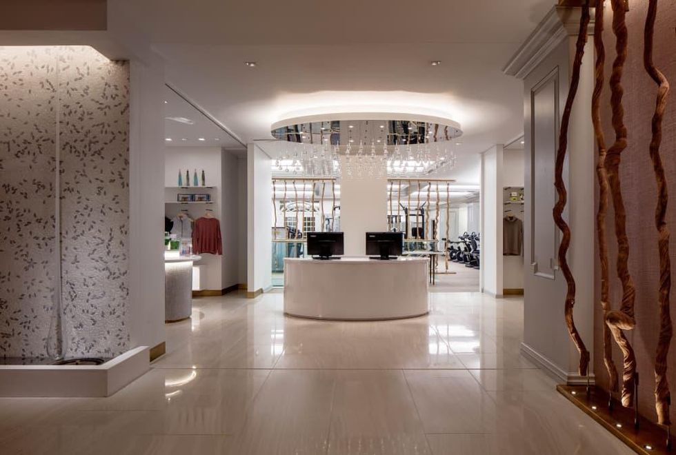 Foyer, Spa at Hotel Crescent Court