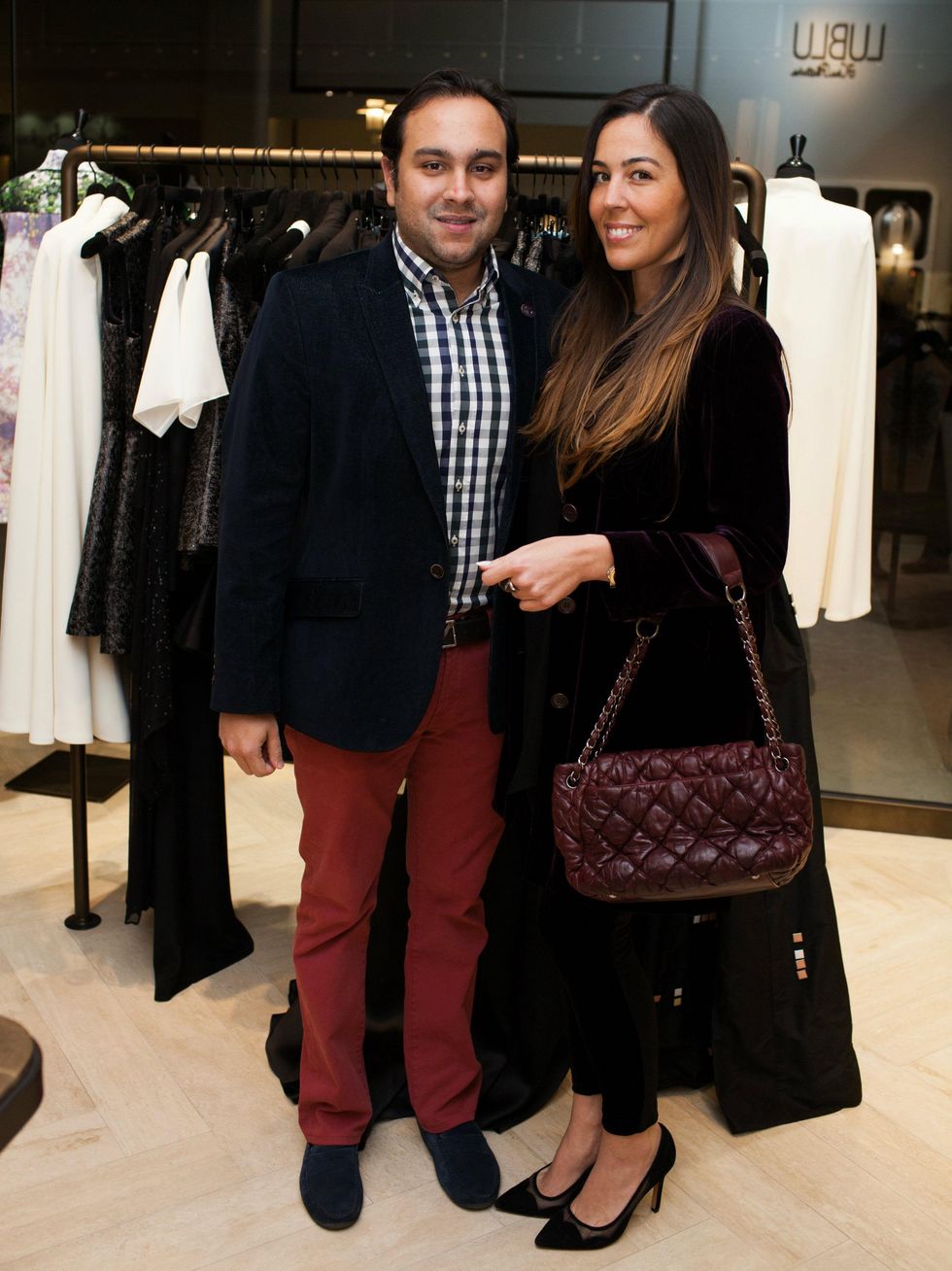 Francisco Fernandez, Catalina Ruiz-Urquiola, LUBLU Spring Summer Event