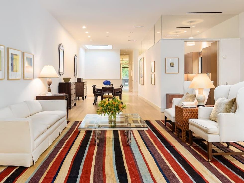 Frank Welch house, sitting room