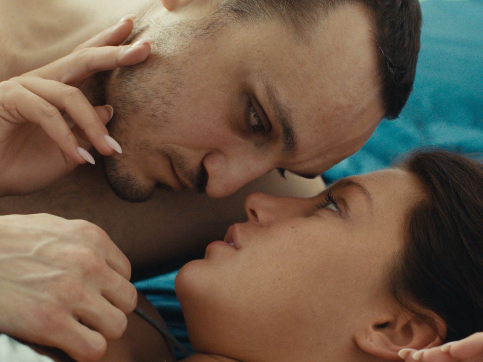 Franz Rogowski and Ad\u00e8le Excharopoulos in Passages