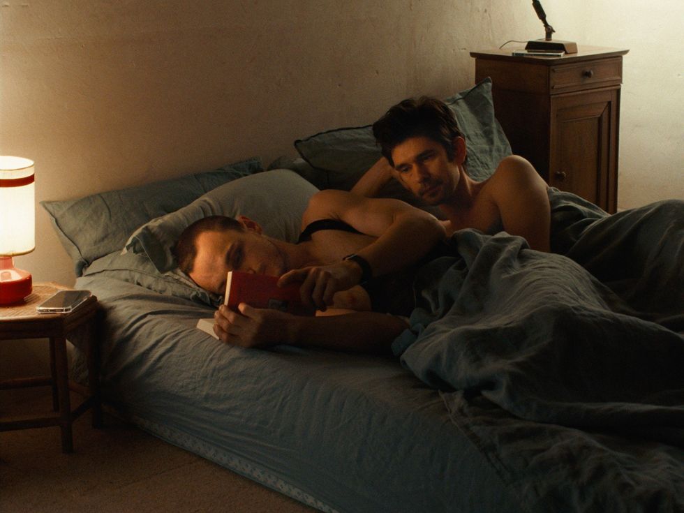 Franz Rogowski and Ben Whishaw in Passages